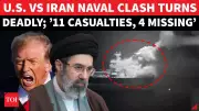 US Strikes Iranian Cargo Vessel Near Hormuz Amid Rising Tensions; 1 Dead, 10 Injured