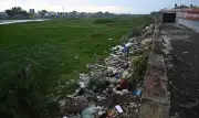 Vaigai Riverbank Waste Dumping and Burning Worsens Pollution in Madurai