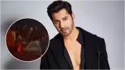 Varun Dhawan Reacts to Fan's Romantic Gesture at 'Main Tera Hero' Screening