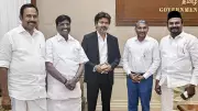 VCK's Vanni Arasu, IUML's Shahjahan Join Tamil Nadu Cabinet