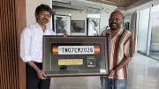 Venkat Prabhu gifts Vijay 'TN07 CM 2026' plate from GOAT film