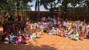 Villagers protest closure of Sindholi school under KPS Magnet Scheme