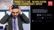 Viral audio clip shows employee quitting over toxic work culture and long hours
