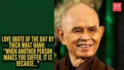 Why Thich Nhat Hanh Says Hurt People Need Help, Not Punishment