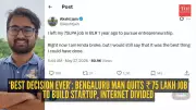 Why This Bengaluru Founder Quit His ₹75 Lakh Job and Doesn't Regret It