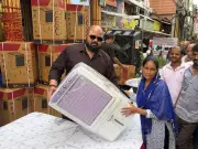 World Champion Mahant Gaurav Sharma Distributes Air Coolers to Needy on Birthday