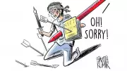 Wounded Exam Warriors: A Cartoon Commentary on Exam Pressure