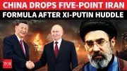 Xi Jinping Sidelines Trump; Proposes China's 5-Point Iran Plan With Pakistan