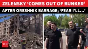 Zelensky Inspects Kyiv Damage After Oreshnik Missile Barrage Leaves City Shocked