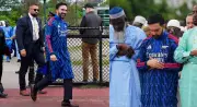 Zohran Mamdani Wears Arsenal-Themed Thobe for Eid al-Adha in Bronx