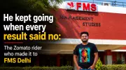 Zomato Rider to FMS Delhi: Girish Sharma's Inspiring MBA Journey