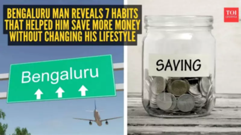 Bengaluru man's simple habits to save money without losing lifestyle