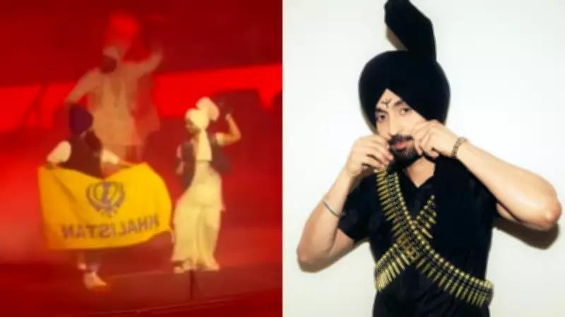 Diljit Dosanjh Stops Show After Khalistani Flag Incident On Stage