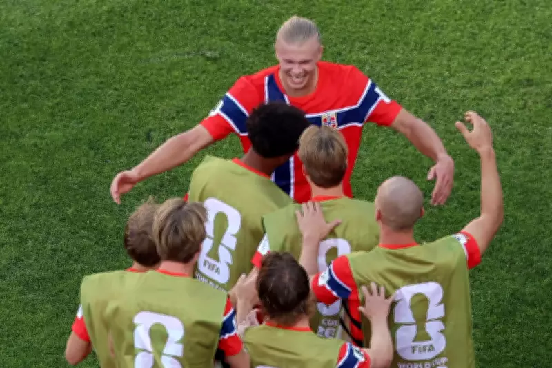 Norway Crush Iraq 4-1 in World Cup Return, Haaland Scores Brace