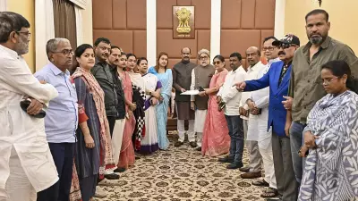 19 TMC MPs Merge with NCP, Pledge Collaboration with NDA Under PM Modi