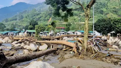 Arunachal Floods: 4 Missing, 54 Houses Damaged in NEEPCO Colony