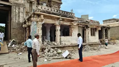 ASI Clears Illegal Office Near Virupaksha Temple Arch in Karnataka