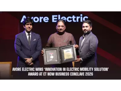 Avore Electric Wins 'Innovation in Electric Mobility Solution' Award at ET Now Business Conclave 2026