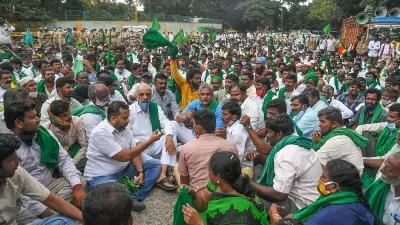 Bidadi Township: Farmers Threaten 'Vidhana Soudha Chalo' March Over Land Notifications