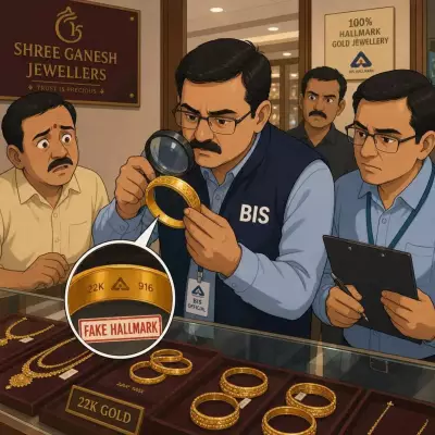BIS Seizes Fake Hallmarked Gold Jewellery in Davanagere Raid