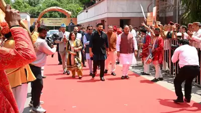 BJP Hosts Nepal's Lamichhane with Grand Welcome in Delhi