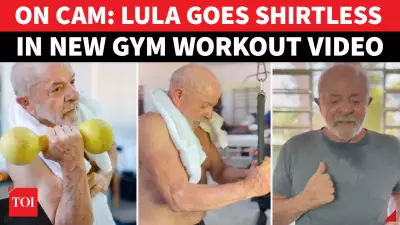 Brazil's President Lula, 80, Shares Shirtless Gym Video, Goes Viral