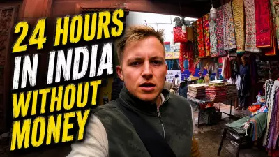 British Tourist Attempts 24 Hours in India Without Money