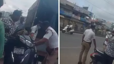 Can Bengaluru Police Tow Scooters for No Helmet? Viral Video Debate