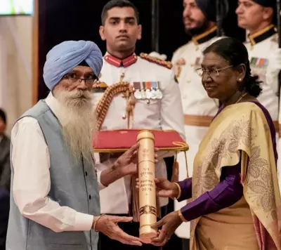 Chandigarh's 88-year-old 'broom warrior' gets Padma Shri from President Murmu