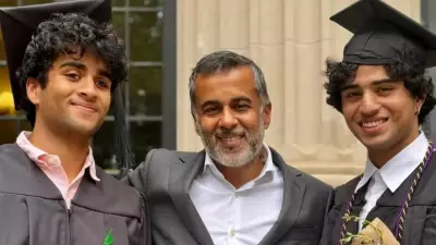 Chetan Bhagat's Twin Sons Graduate from Princeton and Dartmouth