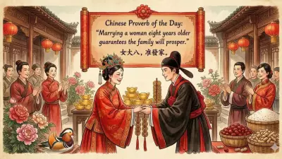 Chinese Proverb Says Marrying an Older Woman Brings Prosperity