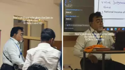 Christ University Professor's Chocolate Surprise for Students Goes Viral
