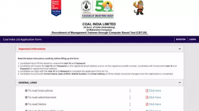 Coal India MT Recruitment 2026: Apply for 660 Management Trainee posts today