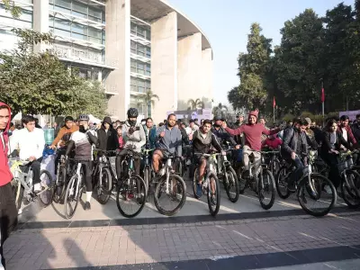 Cyclists in Shimla Pledge to Reduce Carbon Emissions on World Environment Day