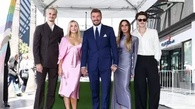 David Beckham Receives Hollywood Walk of Fame Star, Joined by Family and Tom Cruise