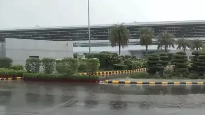 Delhi Rain Brings Relief from Scorching Heat, IMD Issues Monsoon Alert