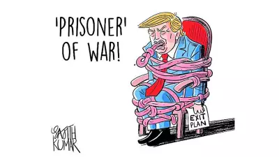 DH Cartoon: Prisoner of War Commentary on Conflict