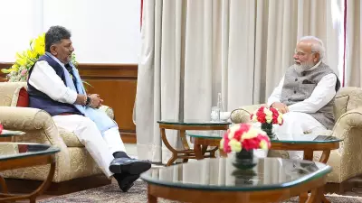 DK Shivakumar Seeks Centre’s Aid for Bengaluru Development at NITI Aayog Meet
