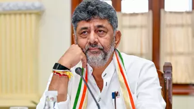 DK Shivakumar's Woes Continue: Karnataka Minister Miffed with Portfolio Allocation, Heads to Delhi