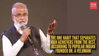 Dr. A Velumani Reveals the One Habit That Separates High Achievers from Others