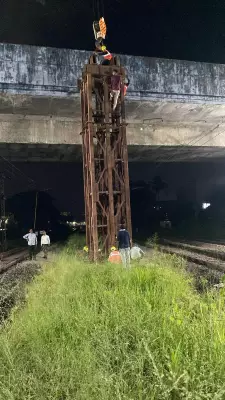 Edappally ROB Major Span Work Begins, Train Delays for a Week