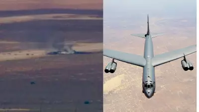 Eight Killed After B-52 Bomber Crashes at US Air Force Base in California