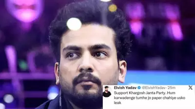 Elvish Yadav Faces Backlash for Joking About Exam Paper Leaks on X