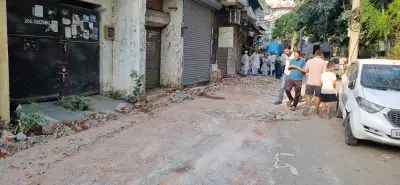 Fear Grips Hauz Rani Streets Two Days After Deadly Inferno
