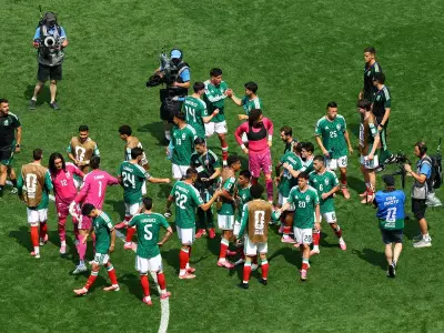 FIFA WC Opener: Mexico Beats South Africa 2-0 with Red Cards and Records