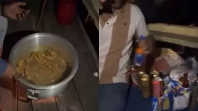 Five Arrested for Cooking Chicken, Hosting Liquor Party on Ganga Ghat in UP After Video Goes Viral