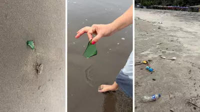 Goa Morjim Beach Glass Discovery Sparks Online Safety Debate