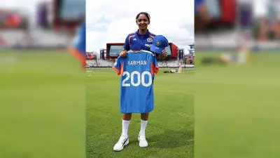Harmanpreet Kaur becomes first cricketer to play 200 T20Is