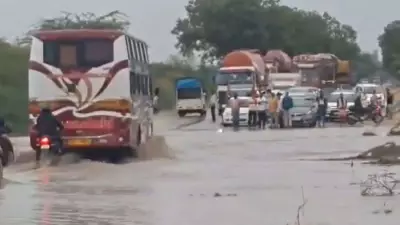 Heavy Rains Paralyze Life in Andhra's Kurnool, Nandyal Districts