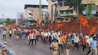 Hindu outfits protest Murinakatte demolition in Bhatkal